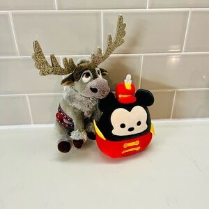 Plush Reindeer and Mickey Mouse Tsum Tsum Set